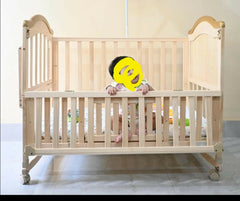 EALING MOM Cot/Crib offers a secure, stylish, and adjustable sleeping solution for your baby from newborn to toddler stage.