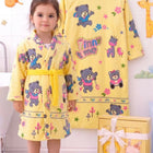 3 PCS Unique Kids Bathrobe Set