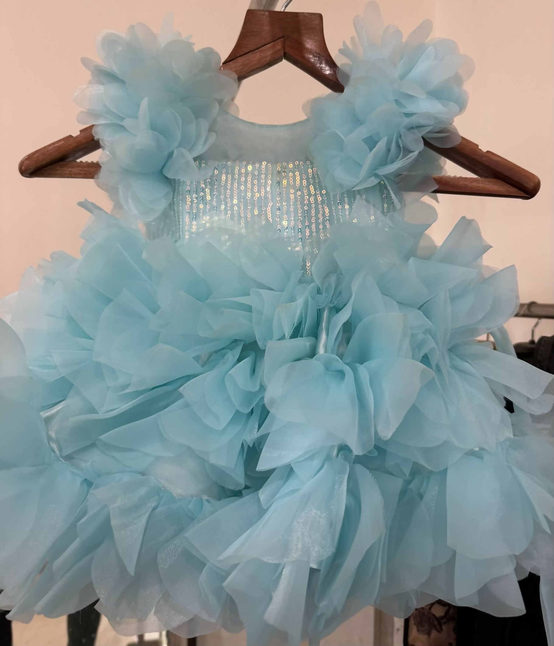 Frill Frock/Dress for Baby Girls with stylish ruffle detailing and comfortable fit.