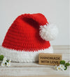 Crochet Christmas beanie/ Handmade Christmas hat
