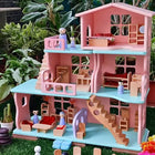 Castle Big Multi arrangement Doll House (The Princess House)