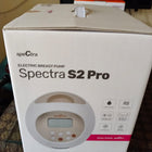 SPECTRA S2 PRO Electric Breast Pump (Sealed) with adjustable suction levels, massage mode, closed-system hygiene, quiet operation, BPA-free components, and sealed packaging for safe and efficient milk expression.