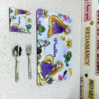 Personalized Kids Dinner Placemat Combo Set