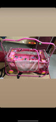 Manual Cradle for Baby- Pink - PyaraBaby