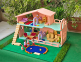 Wooden Big Doll House (The Pretty Palace)