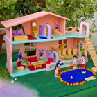 Wooden Big Doll House (The Pretty Palace)