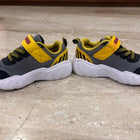 SKECHERS Boys' Construction Design Sneakers in UK Size 8 with fun construction-themed detailing.