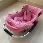 Car seat cum carry cot
