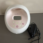 Spectra S2 electric breast pump with adjustable suction settings, massage mode, closed system design, and quiet operation for comfortable and efficient breast milk expression.