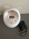 Spectra S2 electric breast pump with adjustable suction settings, massage mode, closed system design, and quiet operation for comfortable and efficient breast milk expression.