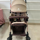 StarAndDaisy foldable baby stroller travel pram with reclining seat, sturdy wheels, safety harness, adjustable canopy, and compact foldable design for comfortable baby travel.