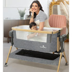 Star & Daisy Electric Baby Cradle with automatic rocking for gentle soothing and supervised use.