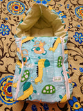 Sleeping Bag Cum Carry Bag For Newborn Baby