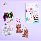 I LEARNNGROW Teeny Tiny Space Door Handle and Name plate + Teeny Tiny Animal Painting kit