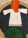 Kurti, Pant and Dupatta Set for Girls in the National Flag- Tricolour independence/Republic  day dress Colour
