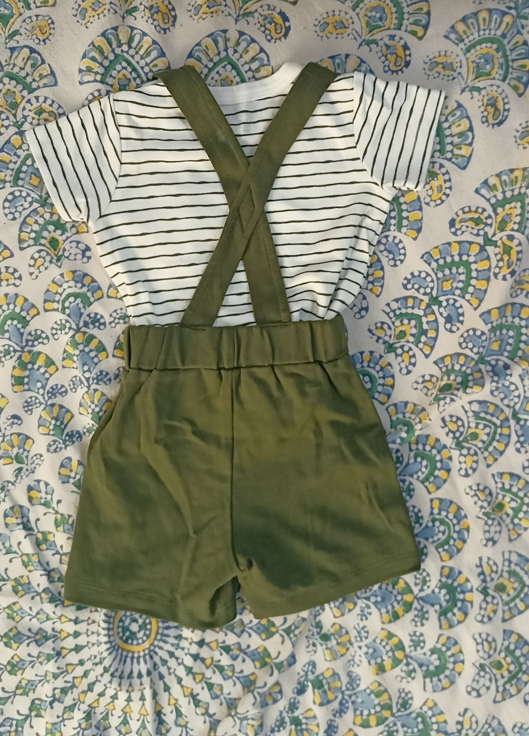 Baby Boy Dungaree Set Combo of 2 featuring two stylish and comfortable dungaree outfits designed for everyday wear, outings, playdates, travel, and casual occasions.
