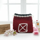 Crochet Finger Puppets with Bag (Farm theme)(Set of 5)