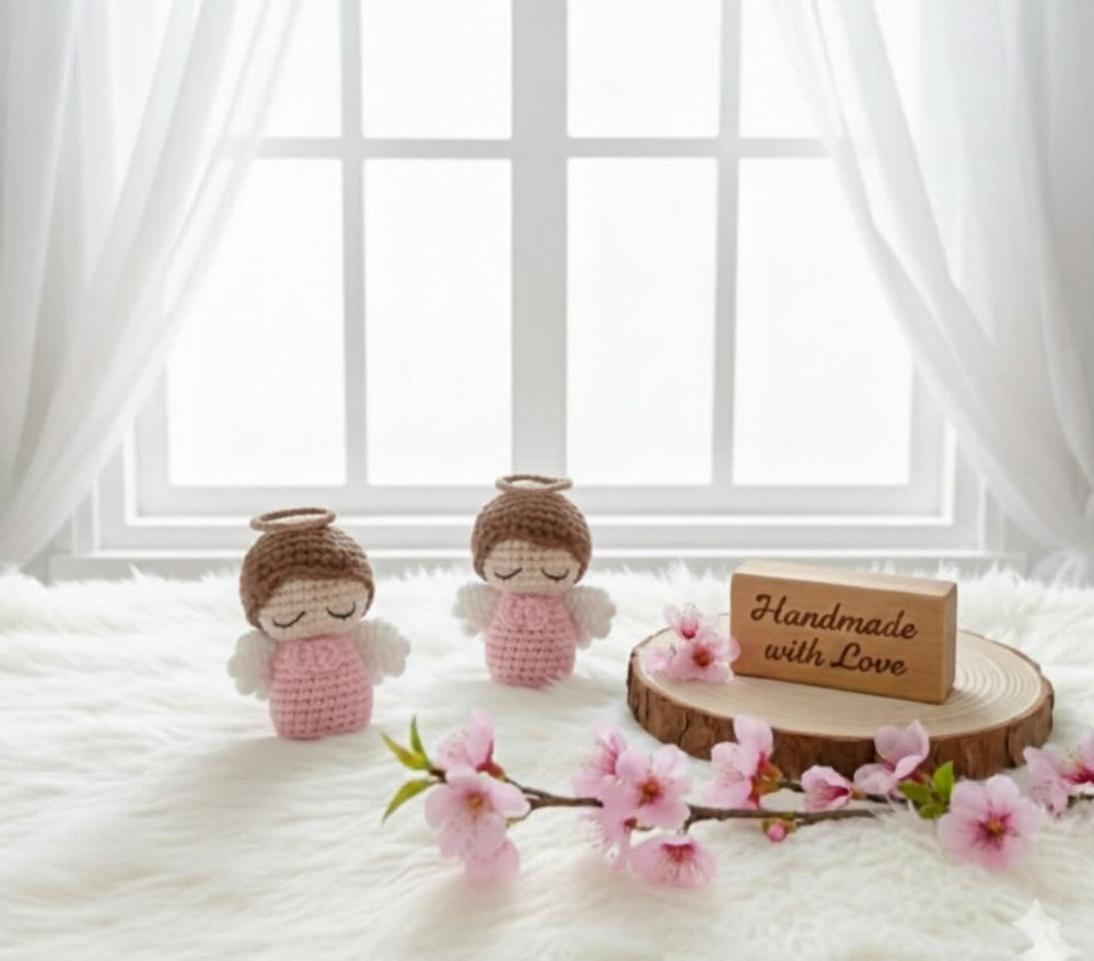 Crochet baby angels