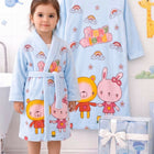 3 PCS Unique Kids Bathrobe Set
