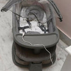 MASTELA Deluxe 4-in-1 Swing & Rocker – Premium Comfort with 5 Motion Speeds (Dark Grey)