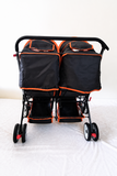 Mee Mee Twin Baby Stroller Double Pram Side by Side Reclining B124