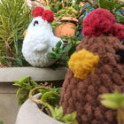 Crochet chick
