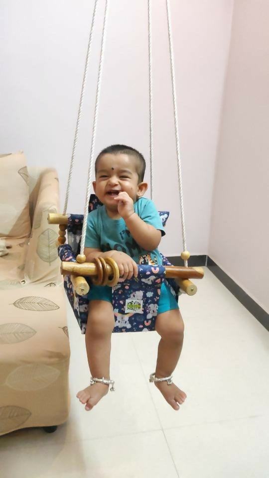 Cradle your baby in comfort, the traditional way—with VIRUKSHAM.

