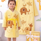 3 PCS Unique Kids Bathrobe Set