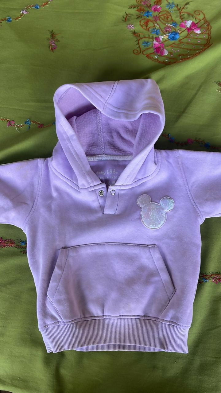 Babyloon Hoodie and Pyjama (Light Purple)