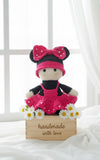 Crochet minnie mouse toy