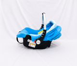Babyhug Infant Car Seat Carry Cot With Canopy Rear Facing 0-13kg