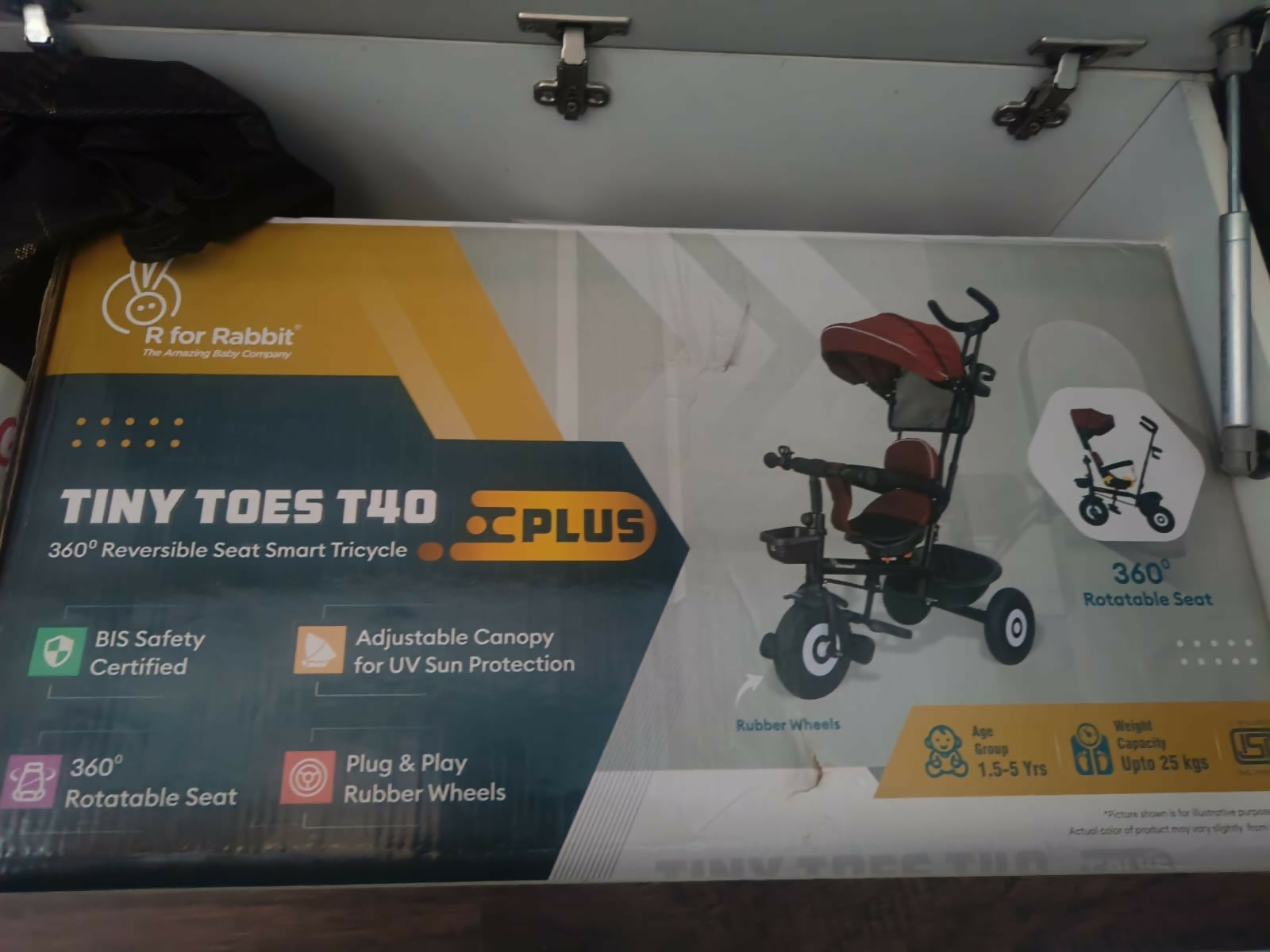 R For Rabbit Tiny Toes T40 Plus Tricycle