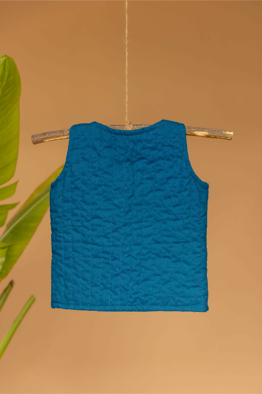 Brimming Blue - Boys Quilted Jacket - PyaraBaby