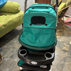 LuvLap Galaxy stroller, LuvLap baby stroller, travel-friendly stroller, reclining baby pram, stroller with safety harness, lightweight stroller for babies