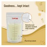 Luvlap Breastmilk Storage Bags with Seal Lock - 42 Pc Unused