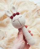 Crochet handmade baby Rattle/ Childsafe Rattle/animal Rattle