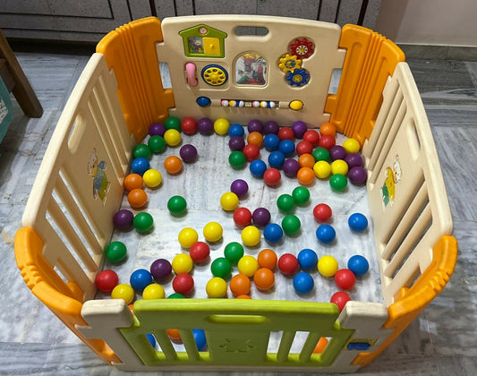 Ball Pool with Door Safety Lock - Safe and Fun Playtime for Toddlers and Kids