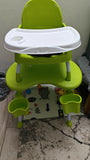 Grow, Eat, and Play in Style – LuvLap 4-in-1 High Chair for Every Milestone!