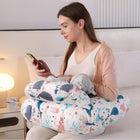 Feeding pillow feeding / nursing/postioning multi purpose 5 in 1 pillow