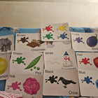 Flash cards for toddlers (6m–3y) – fun shapes & colors learning cards for early development.