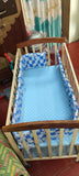 Baby Cot Cum Cradle for 0 to 8 Years with Mattress| With Diaper Changing Station| Mosquito Net| Wheels with Lock| Converts into toddler bed and Study Desk| Big Storage