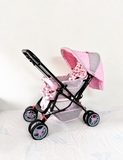 Babyhug Reversible Handle Baby Stroller Foldable Travel Pram Newborn