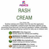 Abies Gentle Ayurvedic Baby Rash Cream with Aloe Vera & Calendula