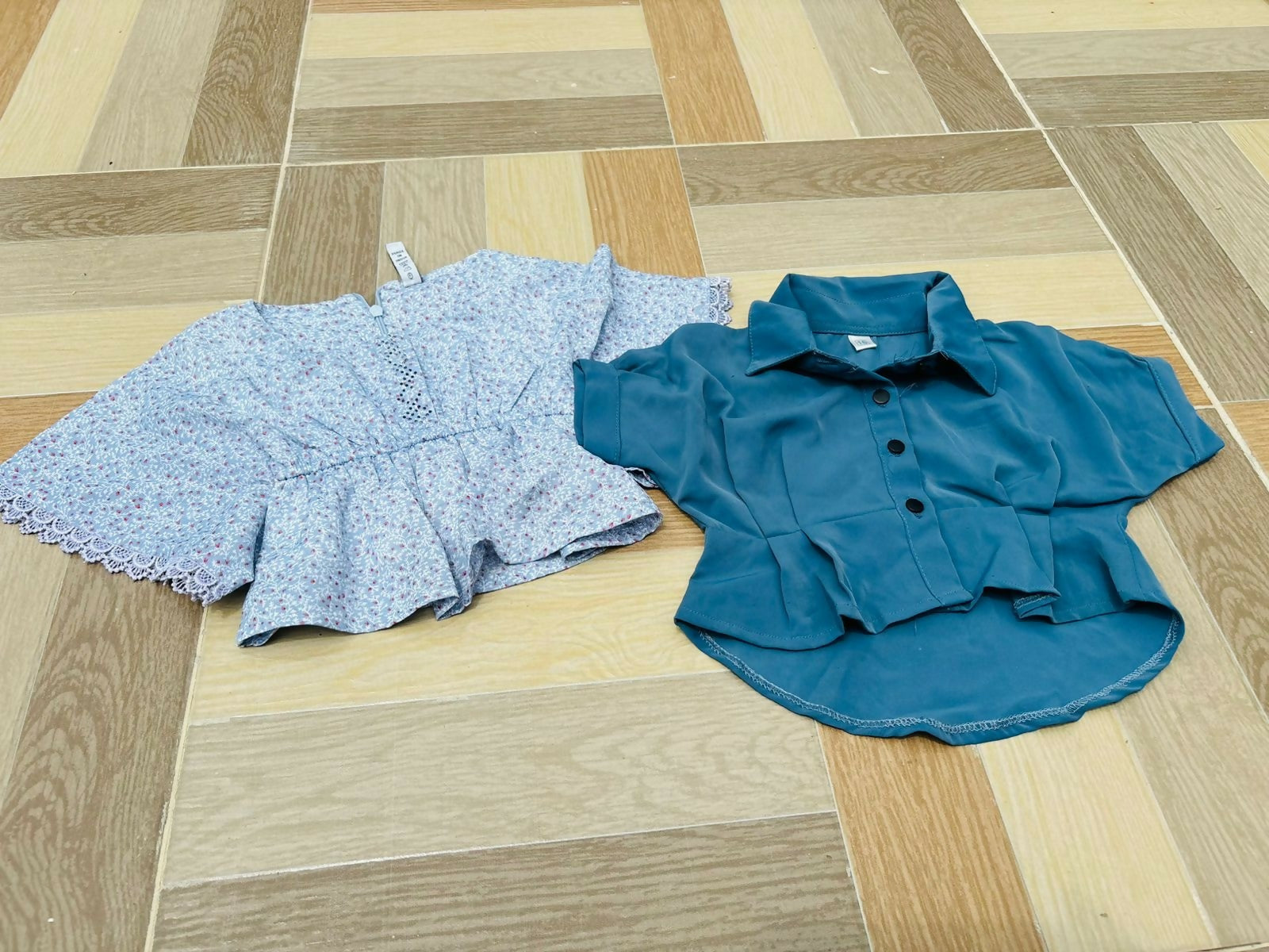 Party Wear Top for Baby Girl Set of 2 