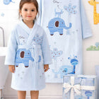 3 PCS Unique Kids Bathrobe Set