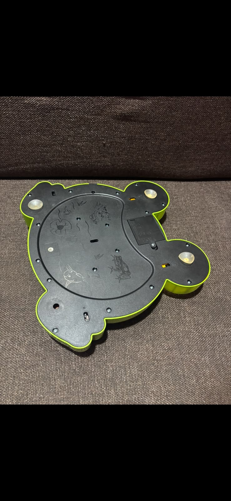 Whack-a-Frog Game for Kids, a fun interactive toy for hand-eye coordination and play.
