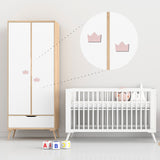 Door/ Drawer Knobs (Set of 2)  Adorable Crown