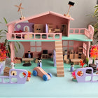 Wooden Doll House- Multi Arrangement 3 Storied Play Set - PyaraBaby