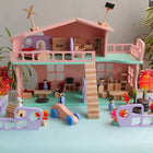 Wooden Doll House- Multi Arrangement 3 Storied Play Set - PyaraBaby