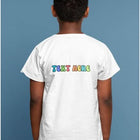 Customised Round Neck T-Shirt for Kids with Customised Print (Colours available) - PyaraBaby